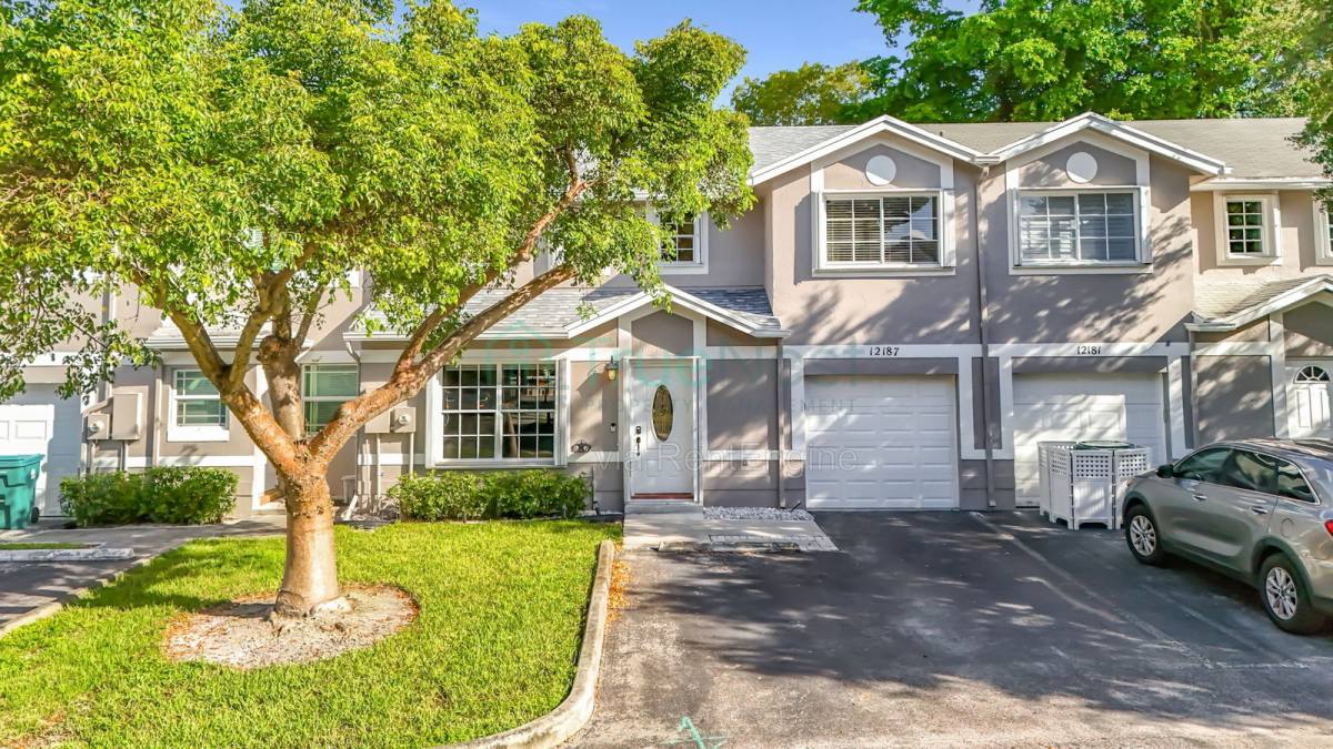 Townhouse for rent at 12187 SW 49th Court, Cooper City, FL 33330