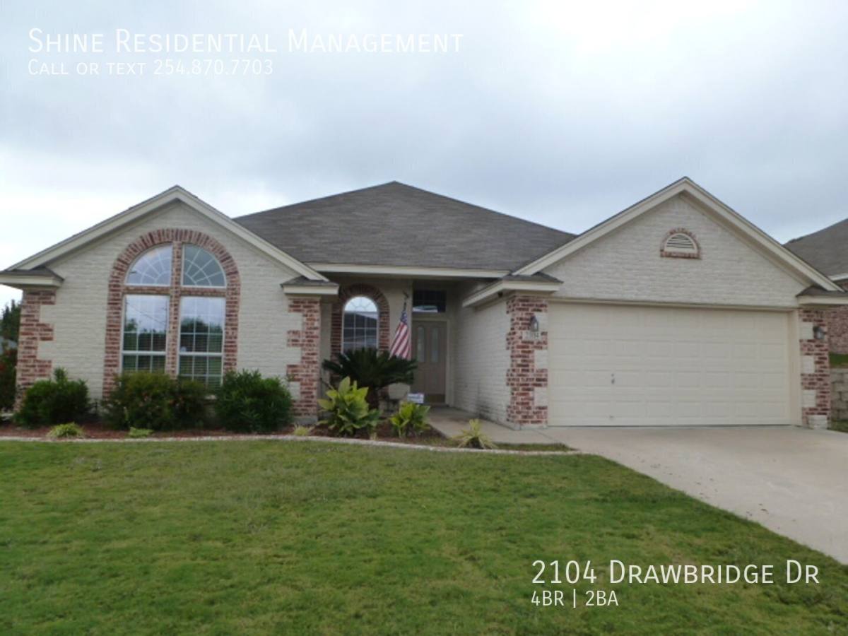 House for rent at 2104 Drawbridge Dr, Harker Heights, TX 76548