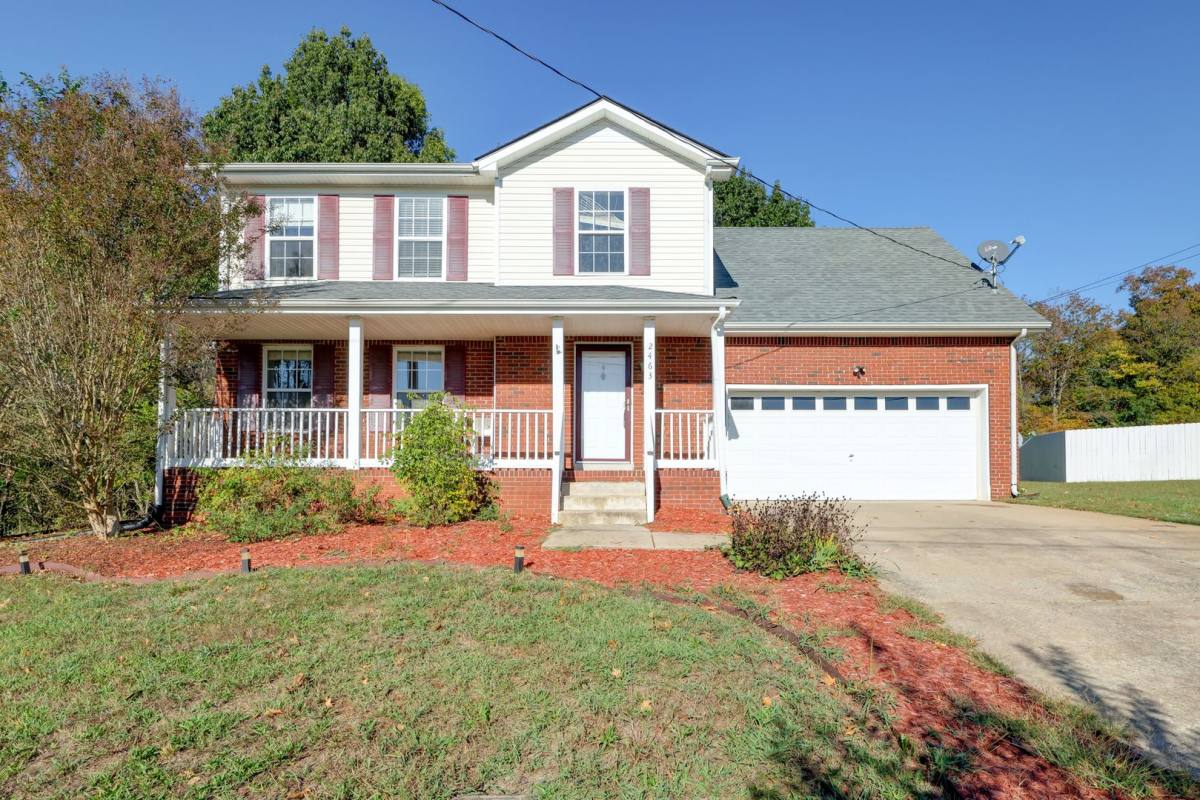 House for rent at 2463 Elkmont Dr, Clarksville, TN 37040