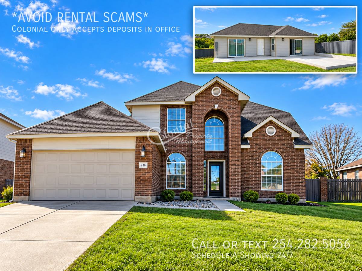 House for rent at 416 W Iowa Dr, Harker Heights, TX 76548