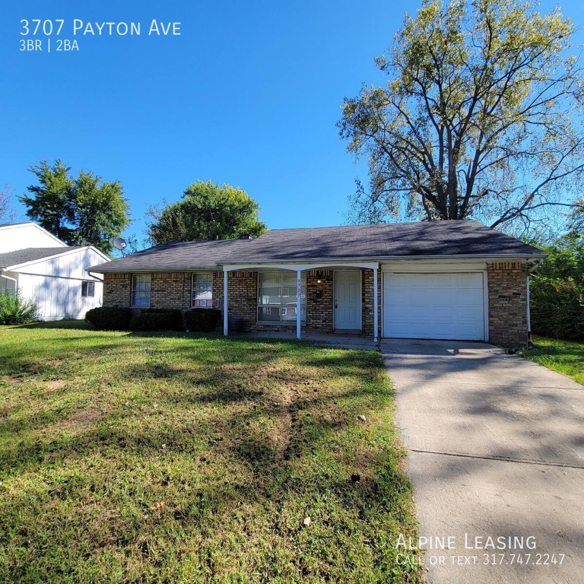 House for rent at 3707 Payton Ave, Indianapolis, IN 46226