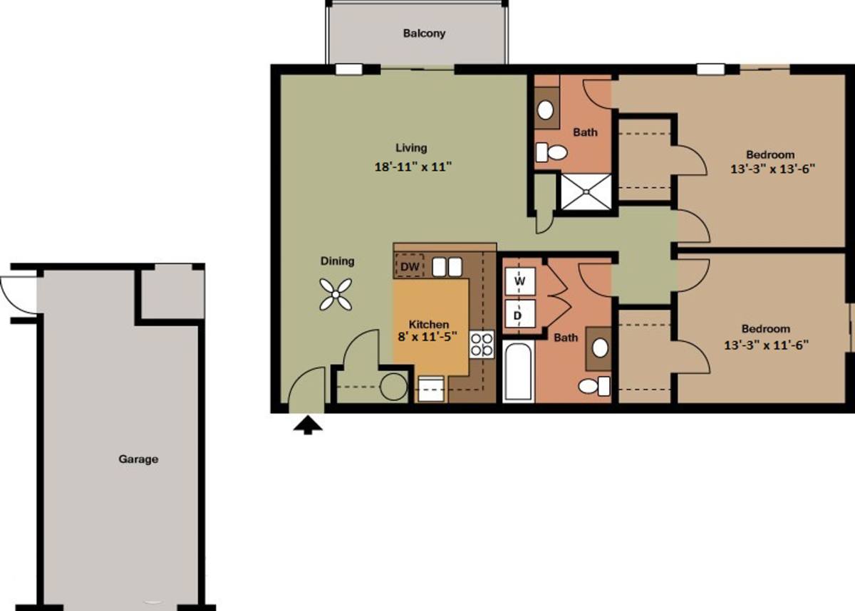 Watertown Park, 1301 Juneau St, Watertown, WI 53094 - Apartment for Rent - Image 3