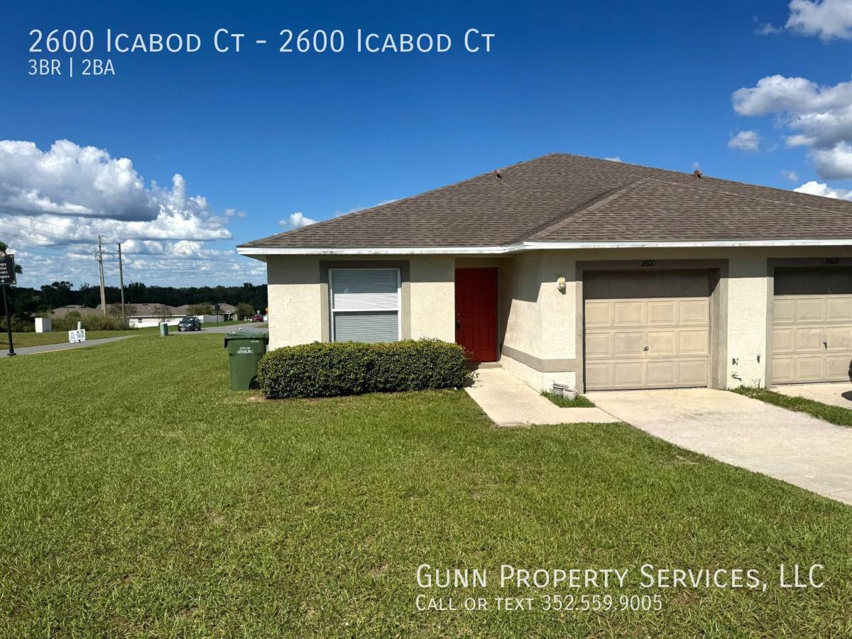 Apartment for rent at 2600 Icabod Court, Leesburg, FL 34748