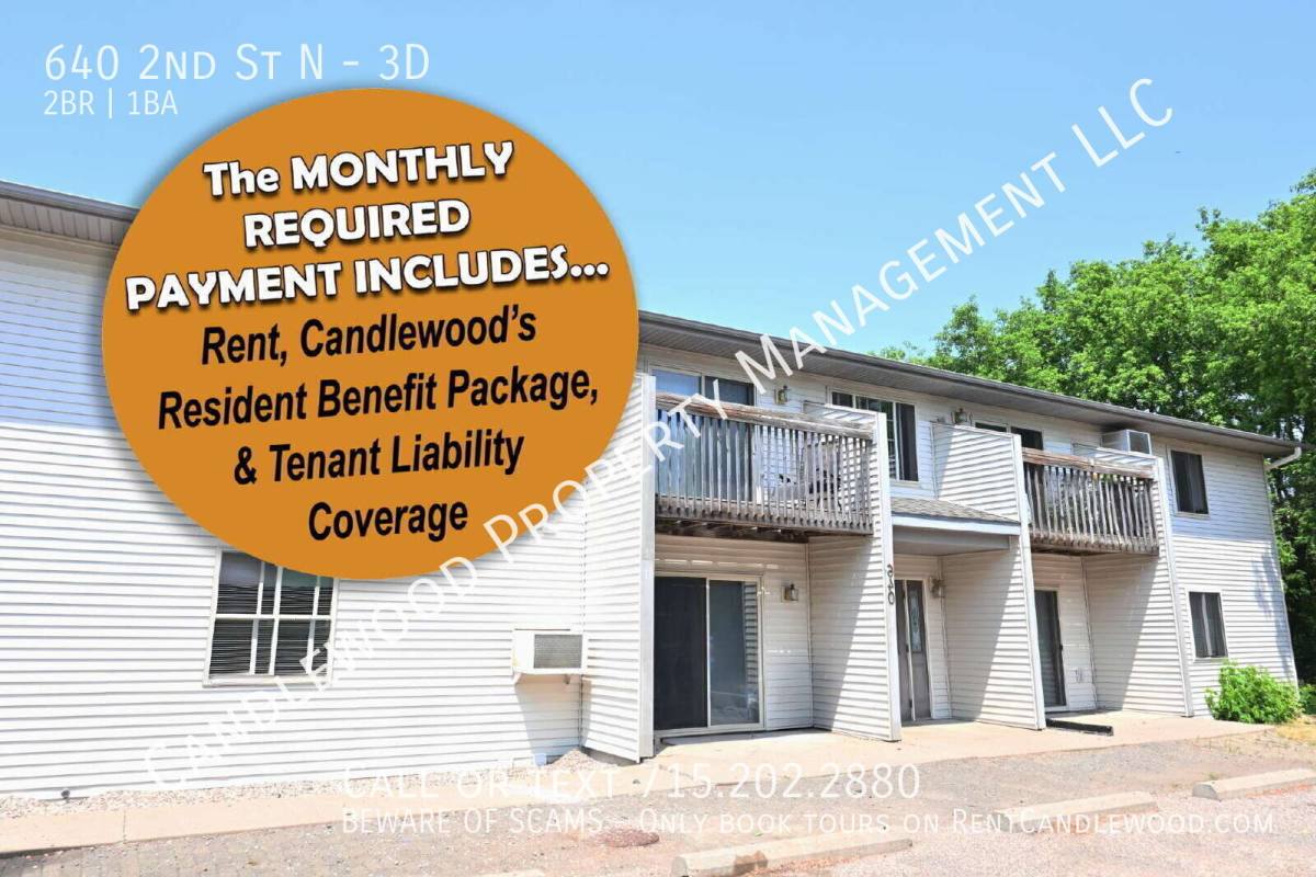 Apartment for rent at 640 2nd St N #3D, Stevens Point, WI 54481