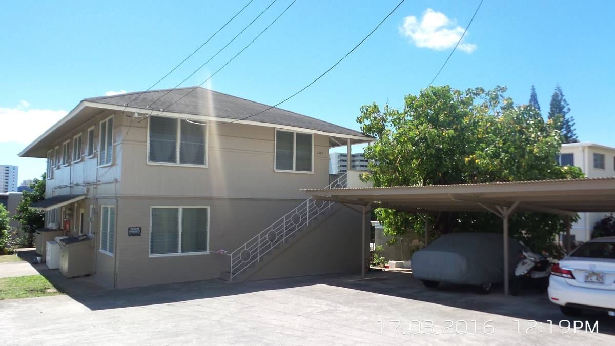 Apartment for rent at 1559B Thurston Ave, Honolulu, HI 96822