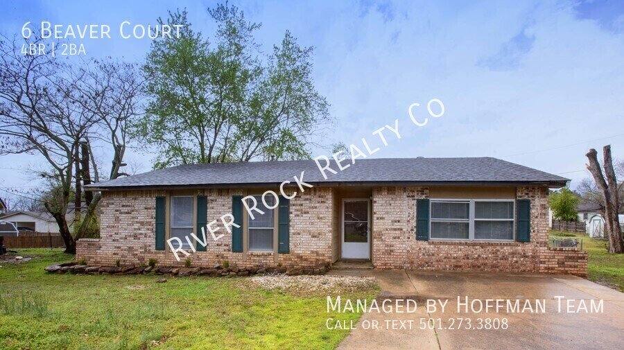 House for rent at 6 Beaver Court, Jacksonville, AR 72076