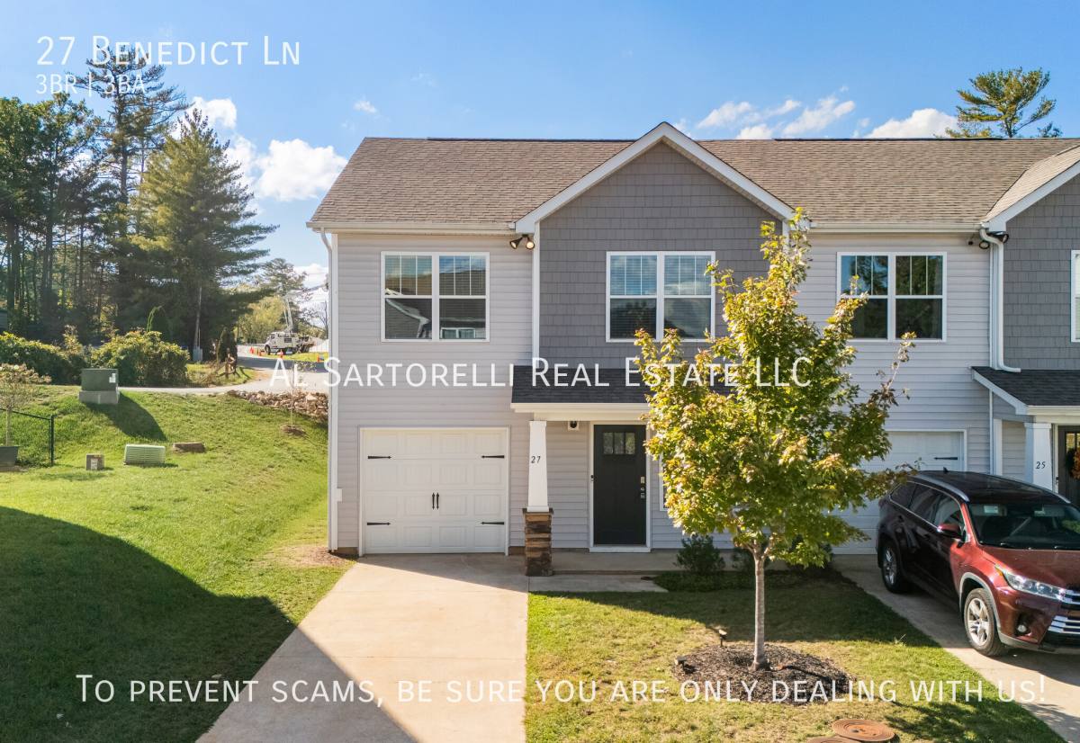 Townhouse for rent at 27 Benedict Lane, Weaverville, NC 28787