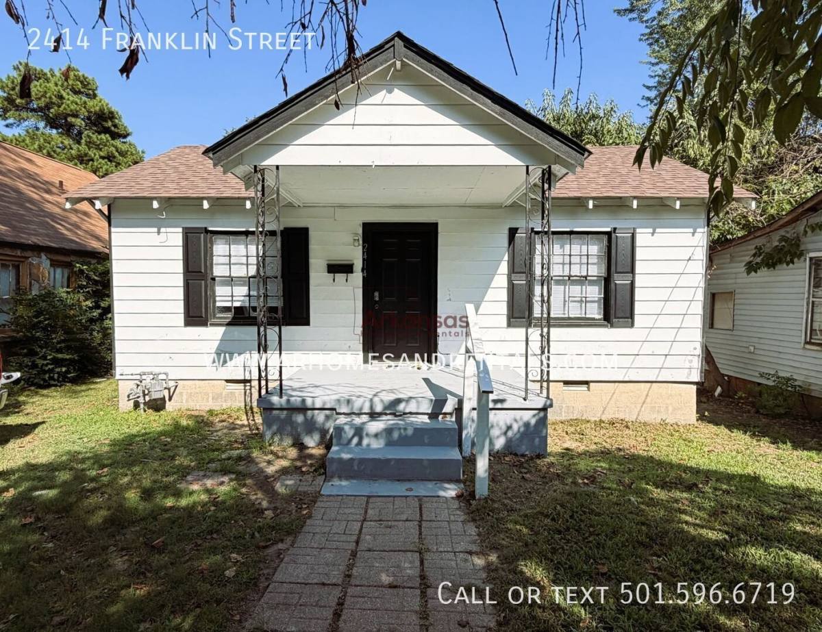 House for rent at 2414 Franklin St, North Little Rock, AR 72114