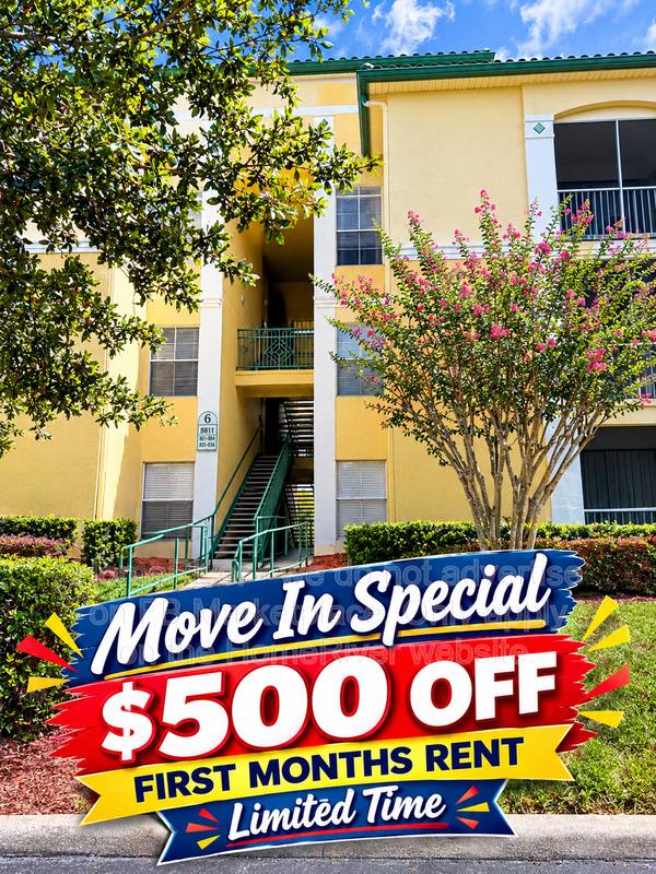Apartment for rent at 8811 Dunes Court #6-207, Kissimmee, FL 34747