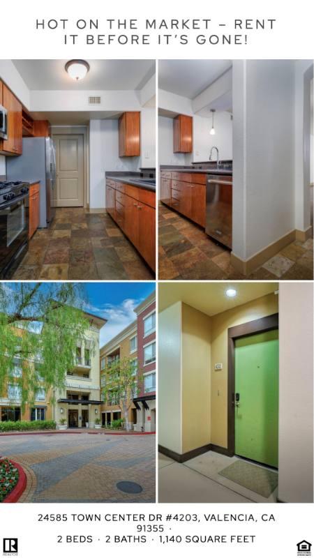 Condo for rent at 24585 Town Center Dr #4203, Valencia, CA 91355