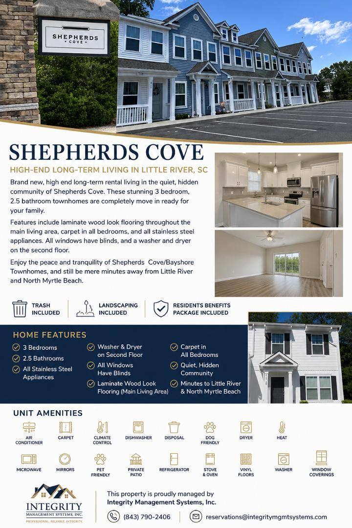 Townhouse for rent at 305 Cherwell Court #209, Little River, SC 29566