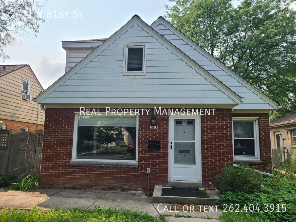 House for rent at 2831 N 81st St, Milwaukee, WI 53222