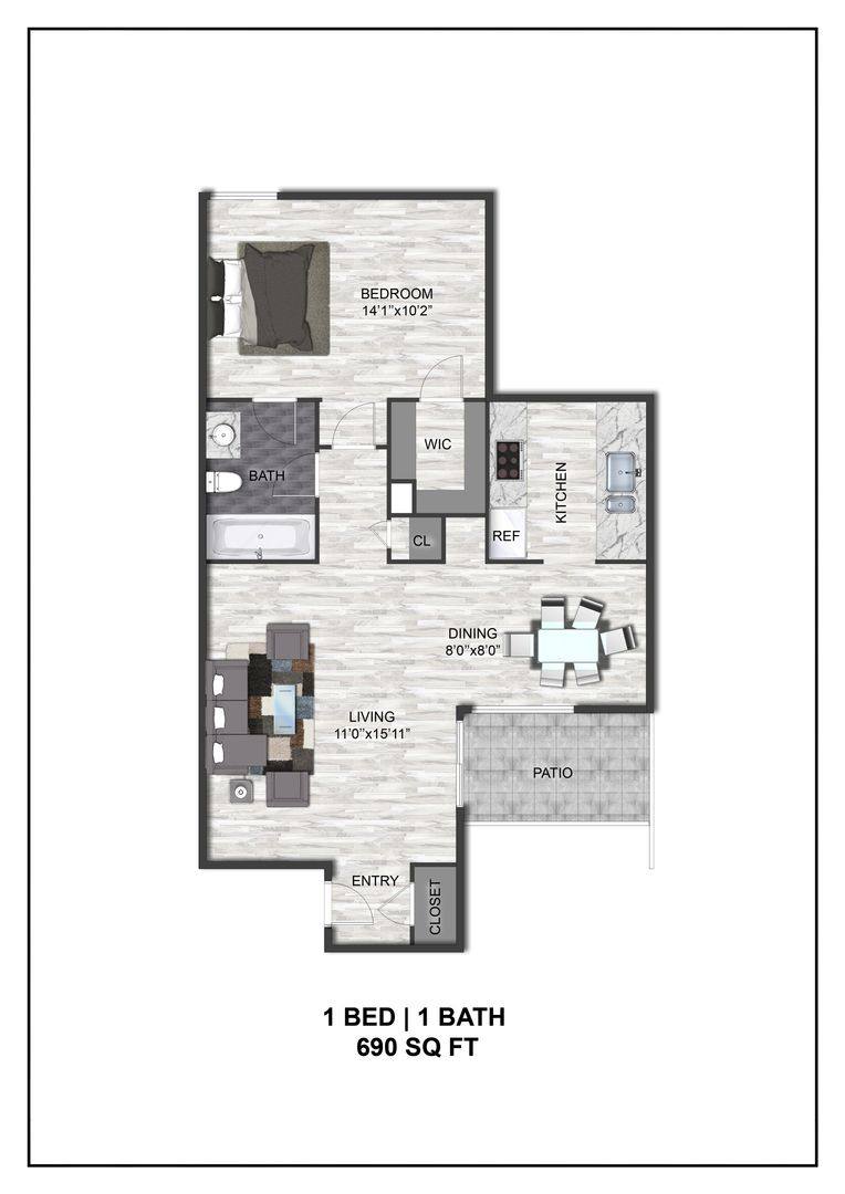 Apartment for rent at Spring Valley, 807 S Euless Main St, Euless, TX 76040