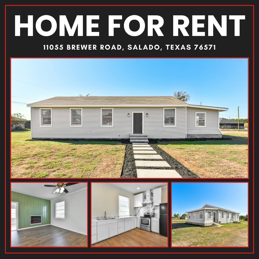 House for rent at 11055 Brewer Rd, Salado, TX 76571