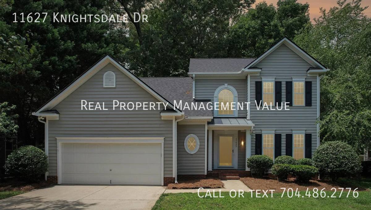 House for rent at 11627 Knightsdale Dr, Charlotte, NC 28277