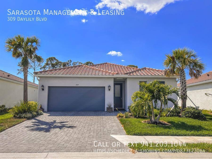 House for rent at 309 Daylily Blvd, Nokomis, FL 34275