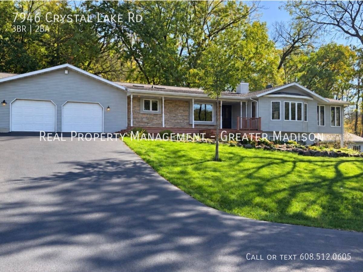 House for rent at 7946 Crystal Lake Rd, Lodi, WI 53555