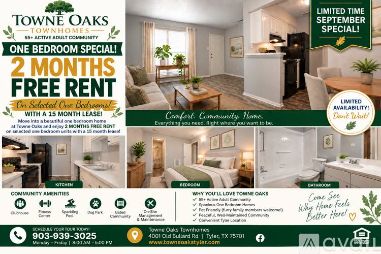 4001 Old Bullard Rd, Tyler, TX 75701 - Townhouse for Rent