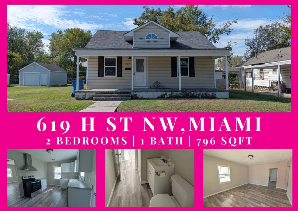 House for rent at 619 H St NW, Miami, OK 74354