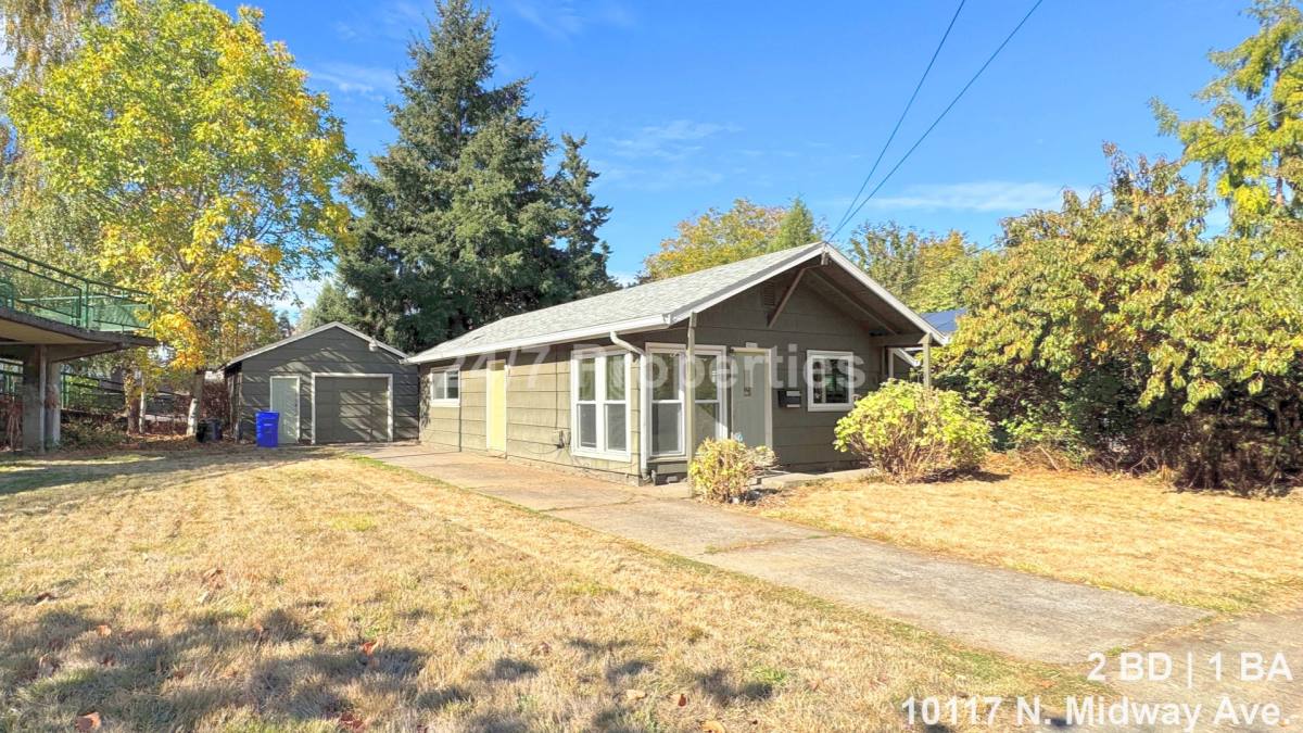 House for rent at 10117 N Midway Ave, Portland, OR 97203