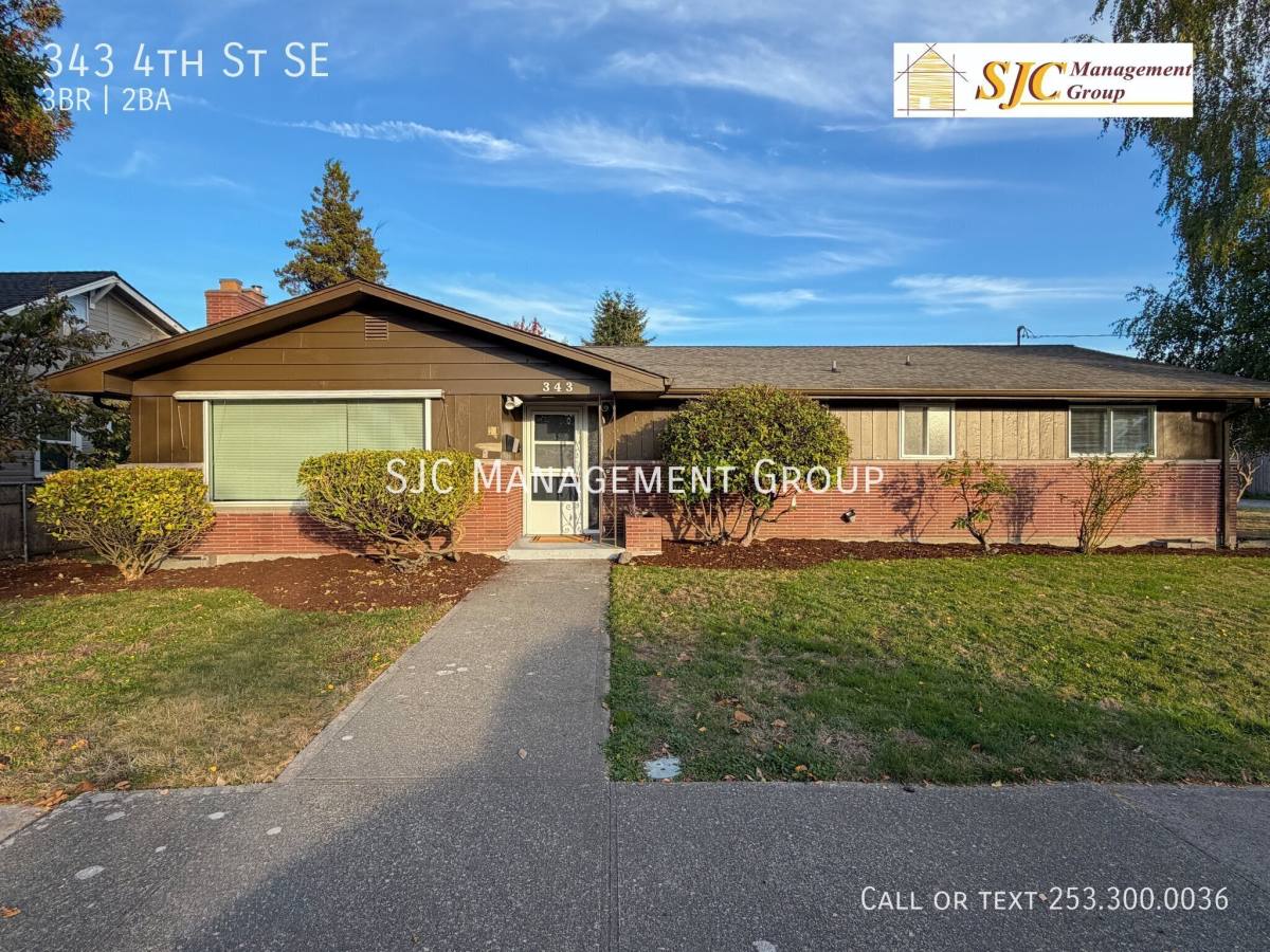 House for rent at 343 4th St SE, Puyallup, WA 98372