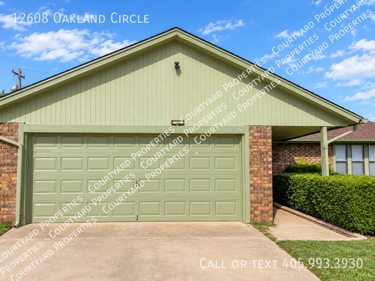 House for rent at 12608 Oakland Circle, Oklahoma City, OK 73142