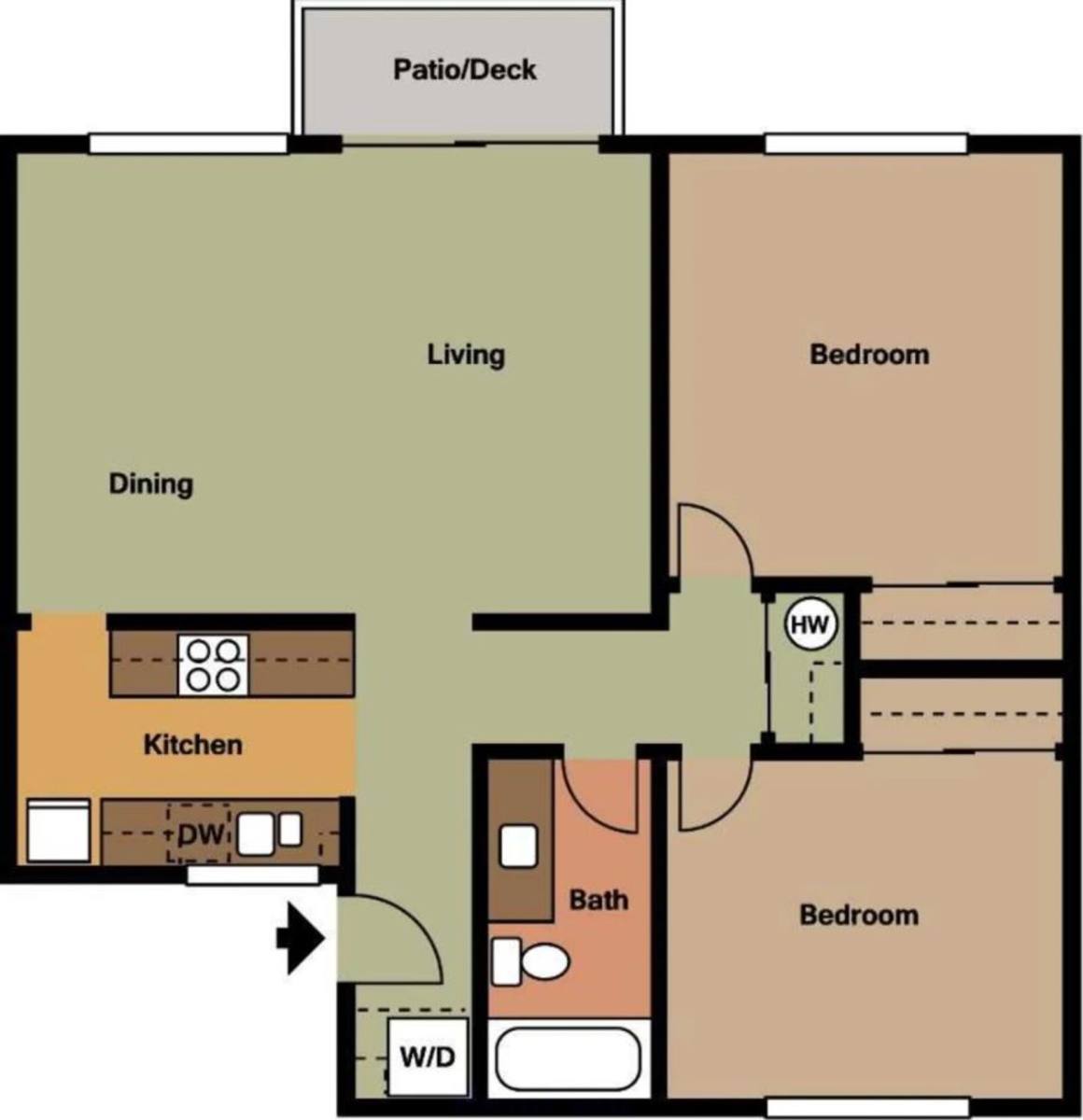 Apartment for rent at Gig Harbor Villa, 5900 Soundview Dr, Gig Harbor, WA 98335