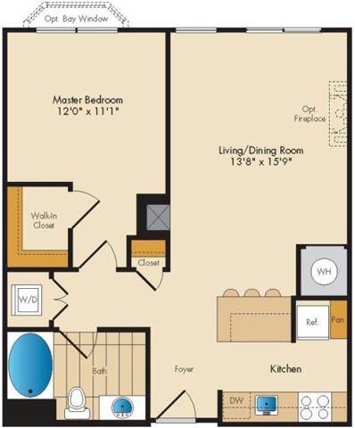 Apartment for rent at 3000 Taylor Pond Lane #5307, Bedford, MA 01730