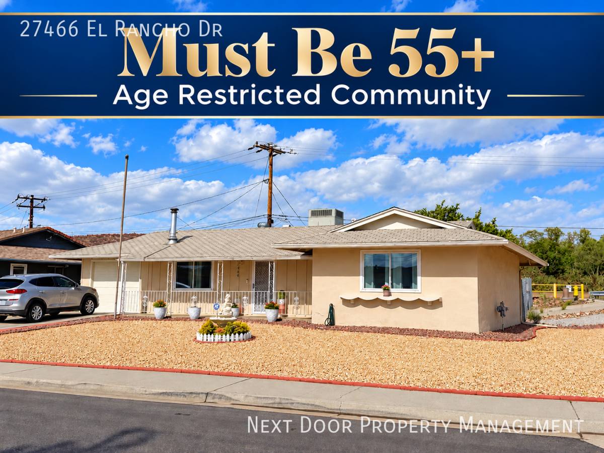 House for rent at 27466 El Rancho Dr, Menifee, CA 92586
