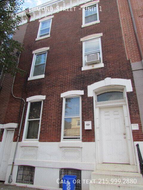 Apartment for rent at 3005 Richmond St #1, Philadelphia, PA 19134
