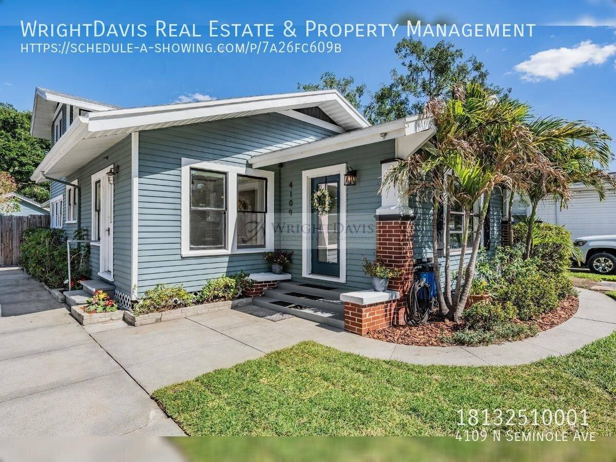 House for rent at 4109 N Seminole Ave, Tampa, FL 33603