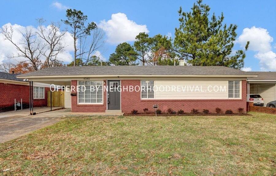 House for rent at 4340 Kimball Ave, Memphis, TN 38111