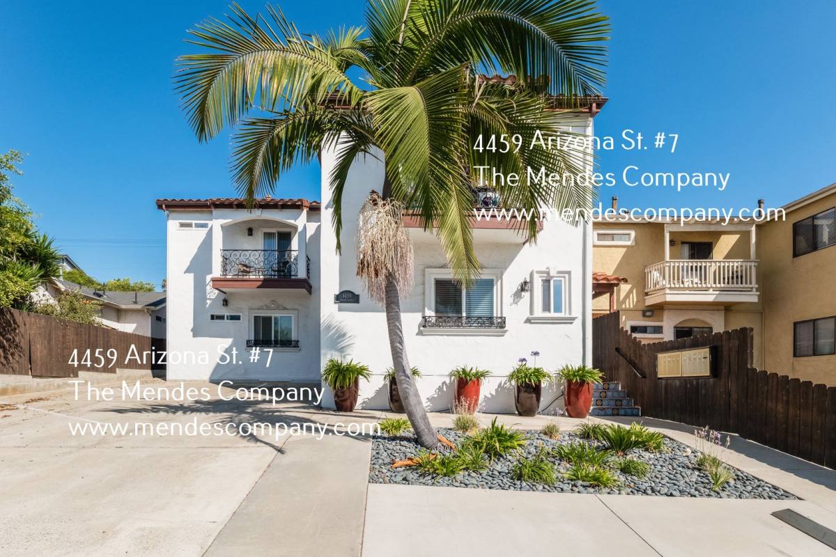 Apartment for rent at 4459 Arizona St #7, San Diego, CA 92116