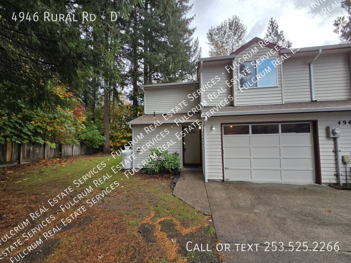 4946 Rural Rd #D, Tumwater, WA 98512 - Apartment for Rent
