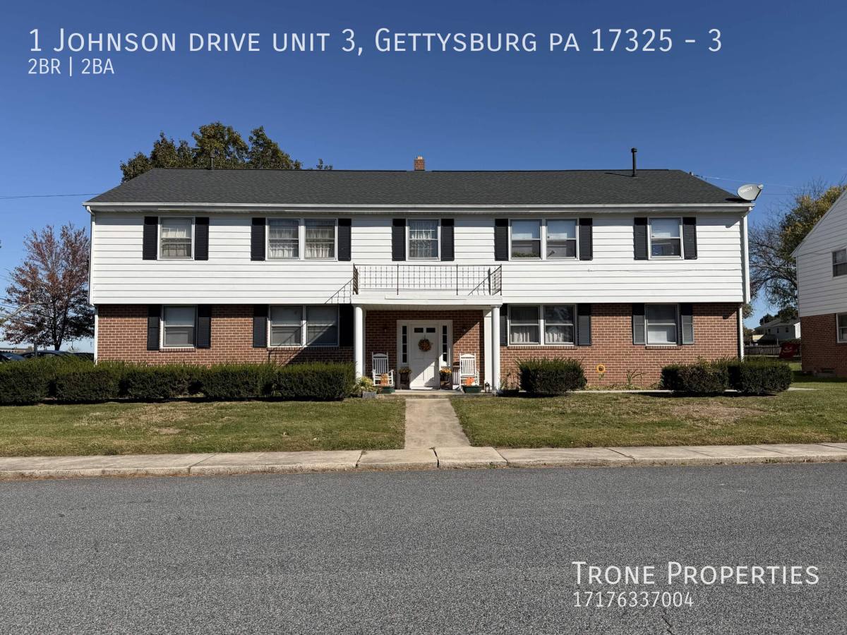 Apartment for rent at 1 Johnson Dr #3, Gettysburg, PA 17325