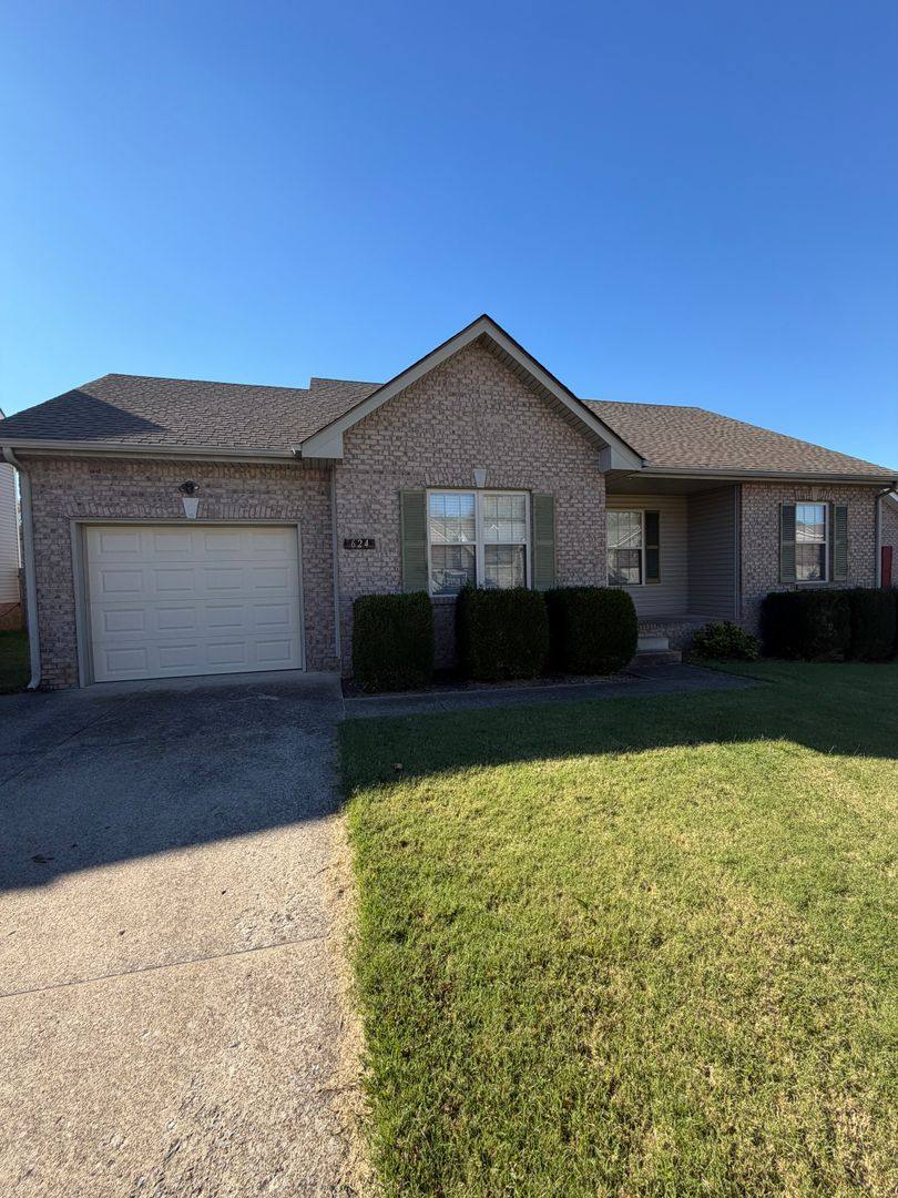 House for rent at 624 Wolfchase Dr, Clarksville, TN 37042