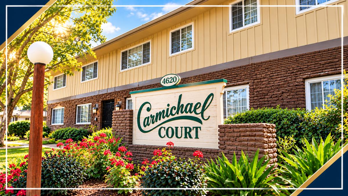 Apartment for rent at Carmichael Court, 4620 Marconi Ave, Sacramento, CA 95821