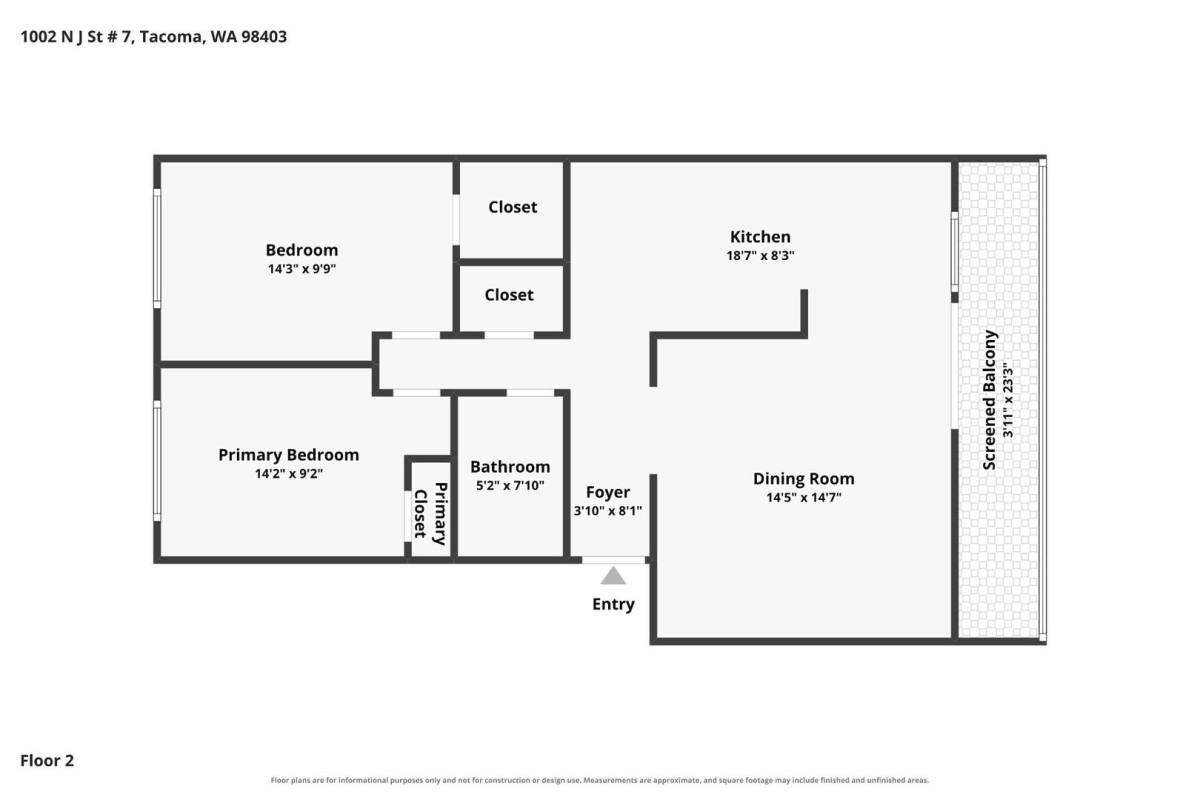 1002 N J St #12, Tacoma, WA 98403 - Apartment for Rent - Image 2