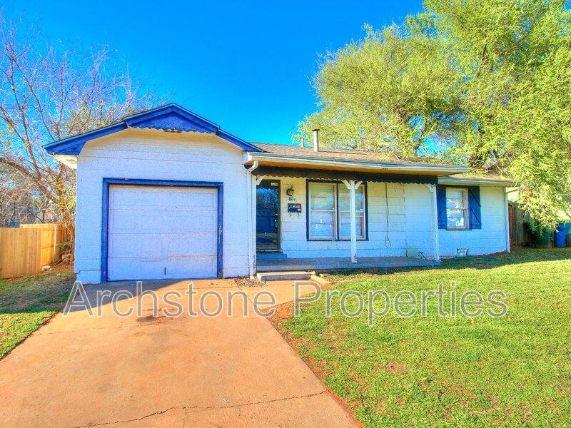 937 N Locust Lane, Midwest City, OK 73110 - House for Rent