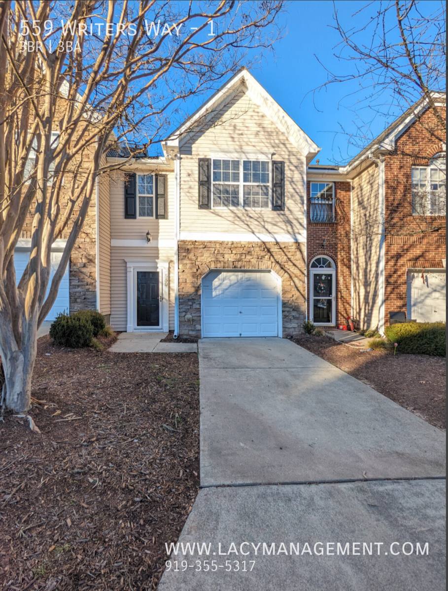 Townhouse for rent at 559 Writers Way #1, Morrisville, NC 27560