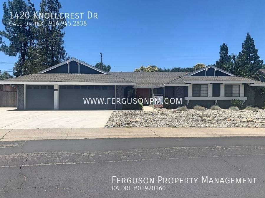 1420 Knollcrest Dr, Roseville, CA 95661 - House for Rent - Image 1