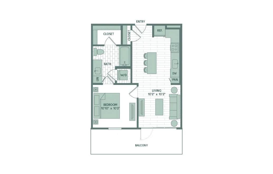 1700 Willow Creek Dr, Studio, Austin, TX 78741 - Apartment for Rent - Image 7