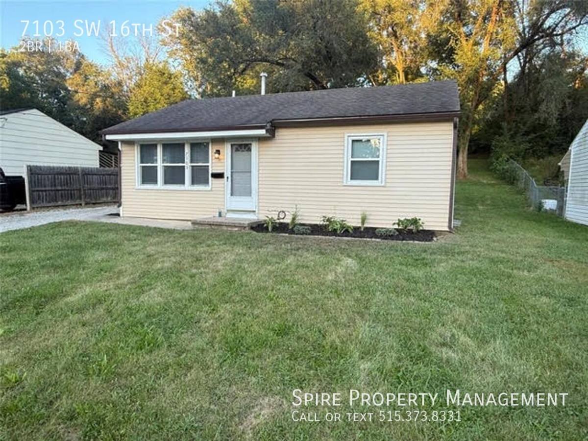 House for rent at 7103 SW 16th St, Des Moines, IA 50315