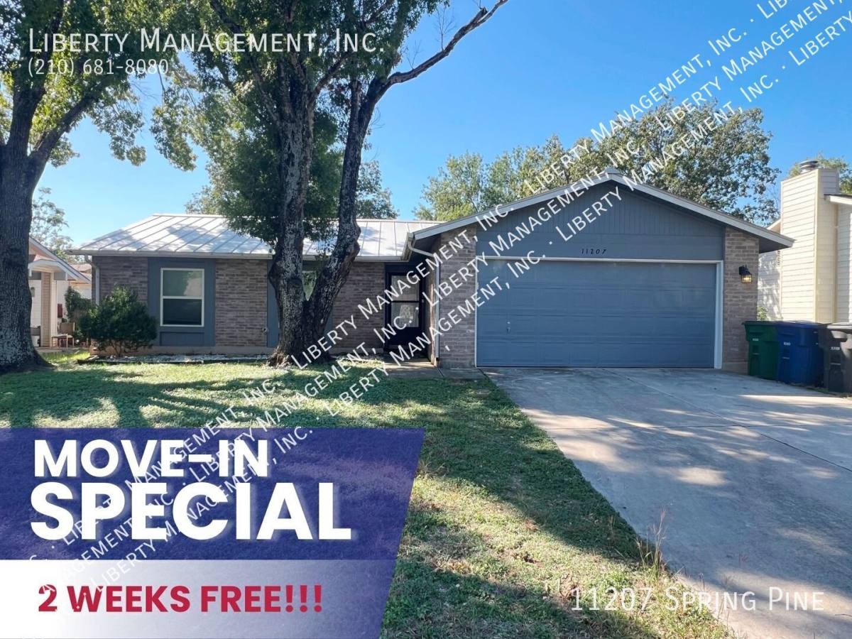11207 Spring Pine, San Antonio, TX 78249 - House for Rent
