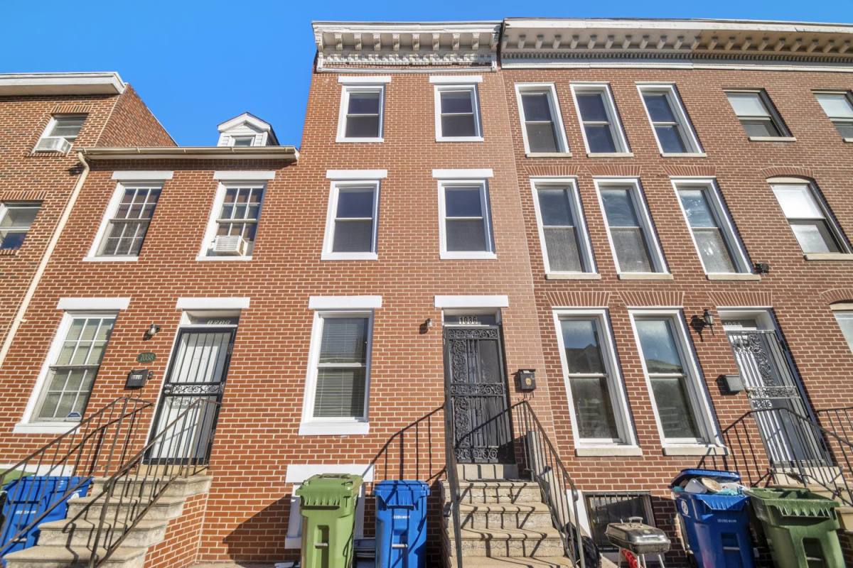 Townhouse for rent at 1036 W Lombard St, Baltimore, MD 21223