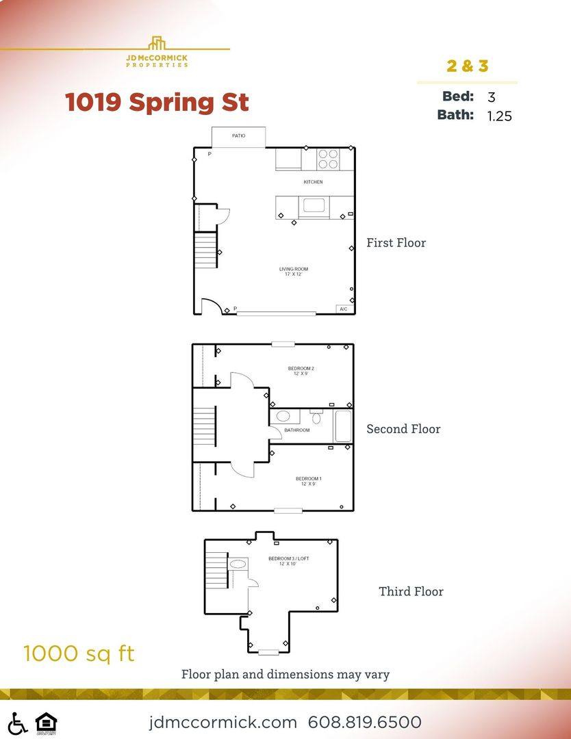 1019 Spring St, Madison, WI 53715 - Townhouse for Rent