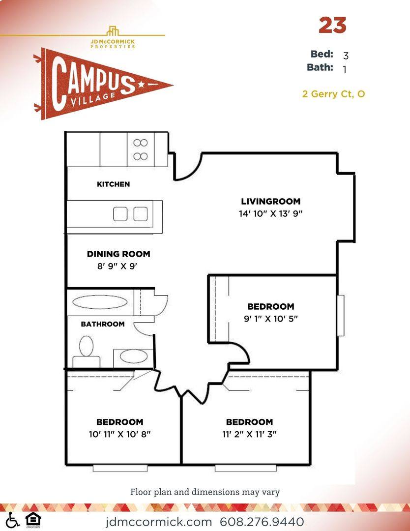 2 Gerry Court #O, Madison, WI 53715 - Apartment for Rent
