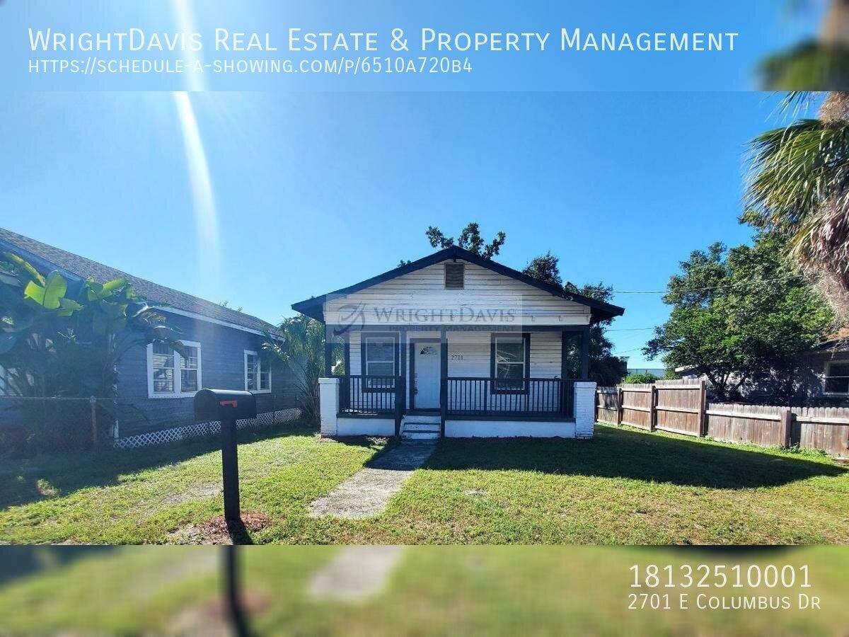 2701 E Columbus Dr, Tampa, FL 33605 - House for Rent - Image 1