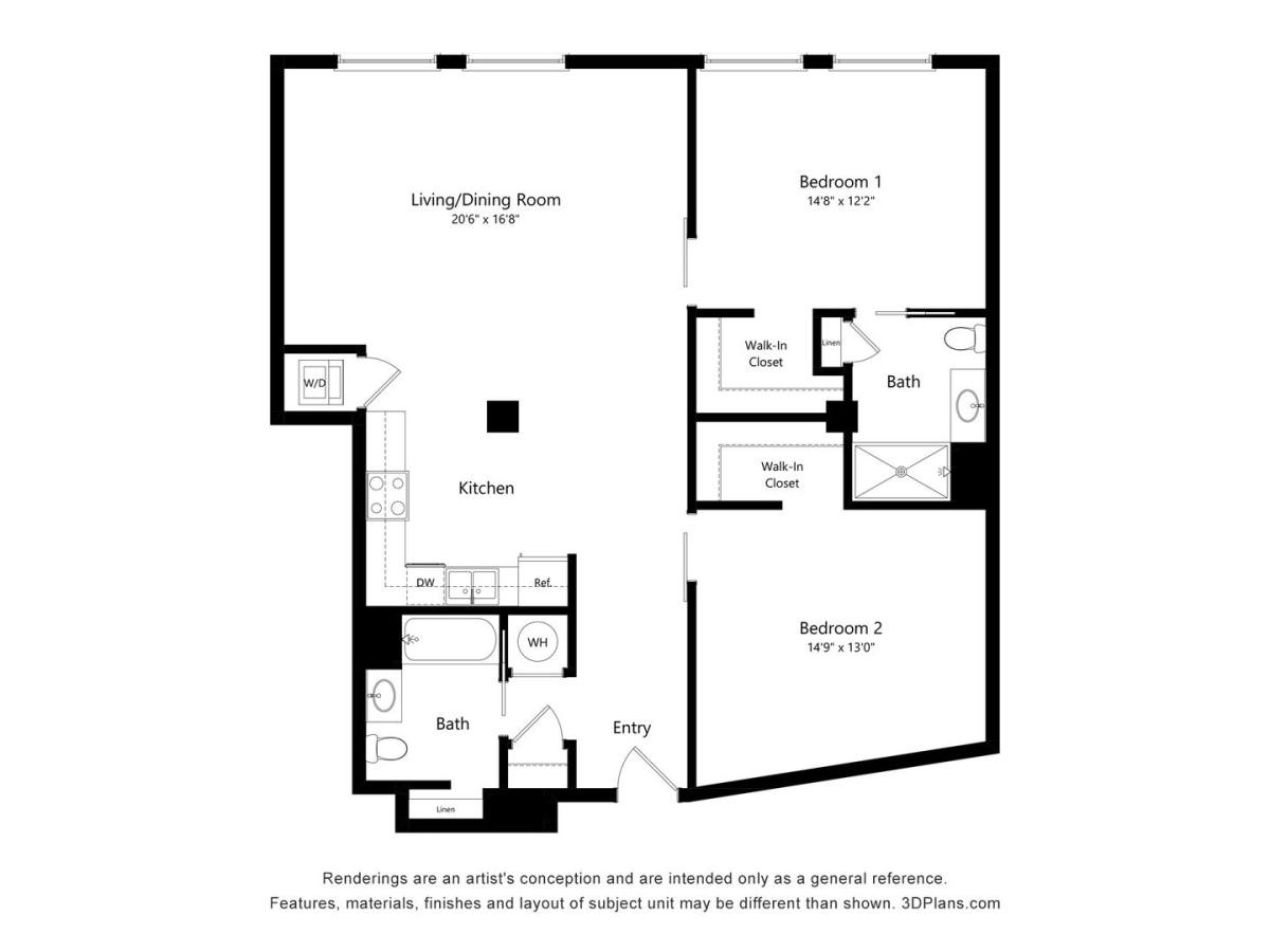 Apartment for rent at Bee Hat Lofts, 1021 Washington Ave, St. Louis, MO 63101