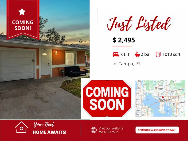 3332 W Heiter St #1, Tampa, FL 33607 - Apartment for Rent - Image 1